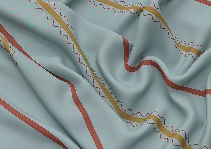 The British Stripe Co. Alfred, Highlands No.1 - Twist&Fit Roman Blind - Image 4